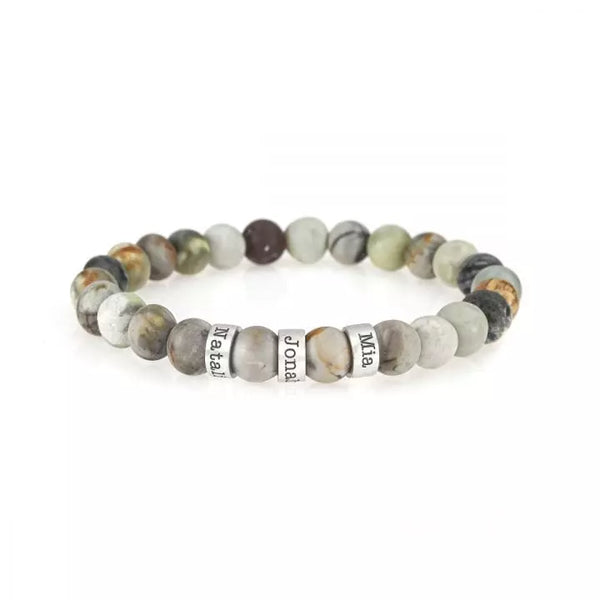 Custom Beaded Name Bracelet